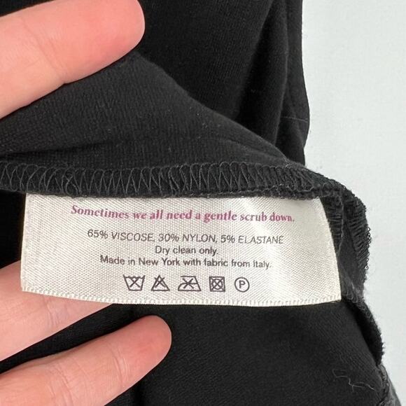 M.M. Lafleur Women’s Black Business Casual Short Sleeve Dress Size 8 - Picture 6 of 7